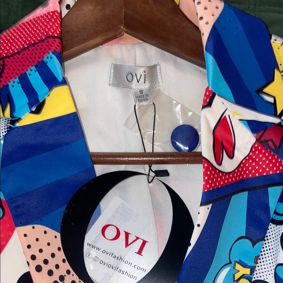 Ovi Colorful Comic Print Jumpsuit - Picture 7 of 8